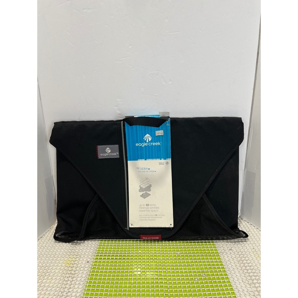 Eagle Creek Pack-It Folder 18  Black Travel Packing Organizer Garment Folder NEW